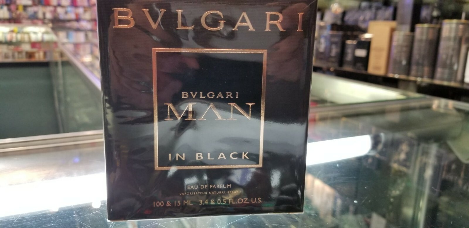 Bvlgari MAN IN BLACK 2 Piece 0.6 3.4 oz 15 100 ml EDP with Mini
