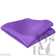 New Handkerchief Men's SOLID Hanky Pocket Square Hankie Lavender Lilac 100AA
