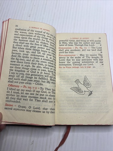 Saint John’s Missal For Every Day Prayerbook 1952 Leatherette - Picture 11 of 17
