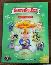 Topps- Garbage Pail Kids 25 Day Advent Calendar-2D Acrylic Set- NEW