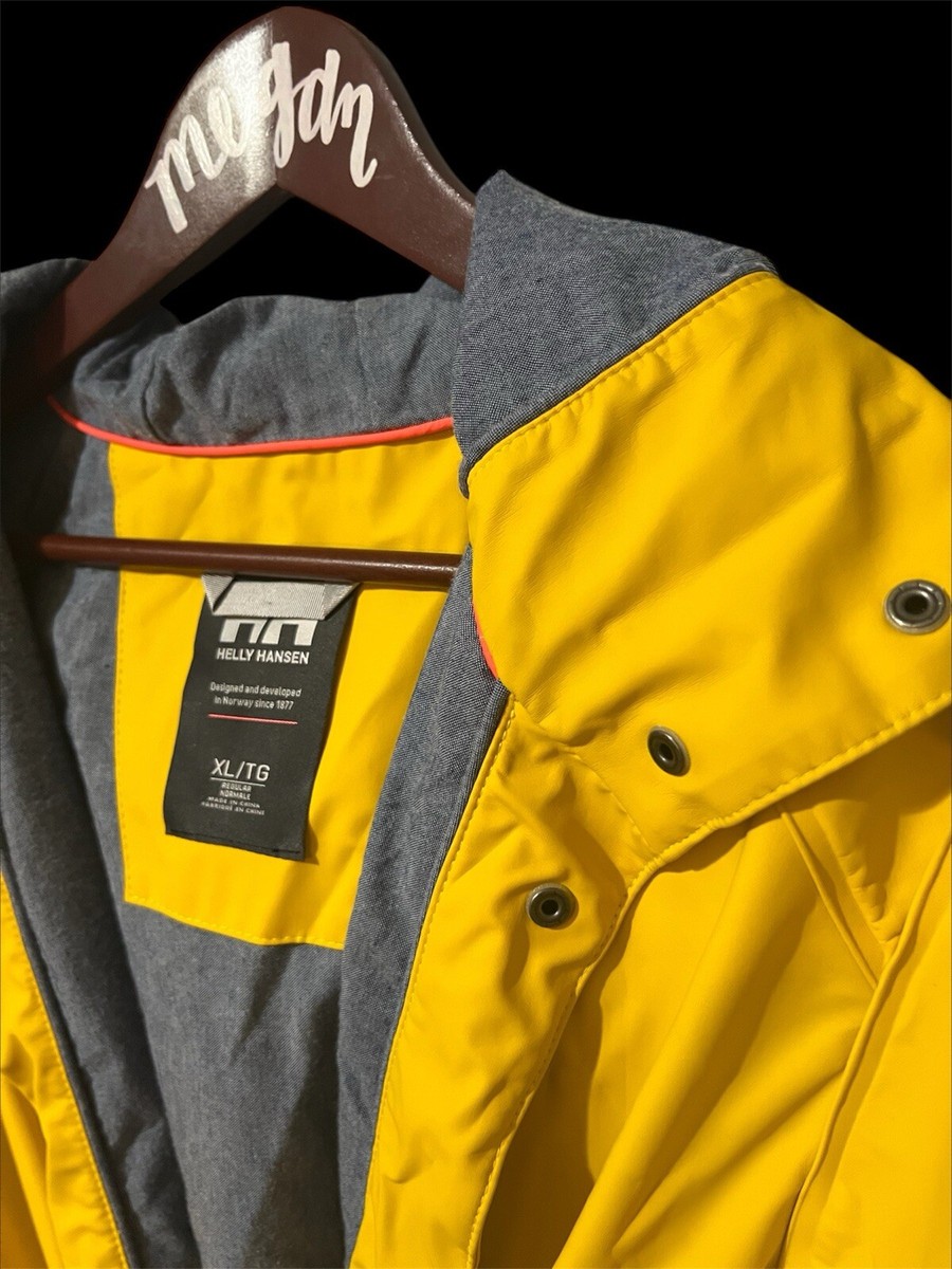Helly Hansen スノーボードジャケット イエロー Vintage 90s Helly Hansen Ski Jacket US Freestyle Grand