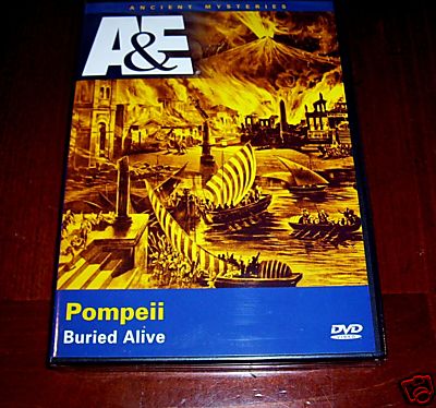 POMPEII ANCIENT ROME Vesuvius Volcano Romans Roman Empire Disaster A&E DVD NEW