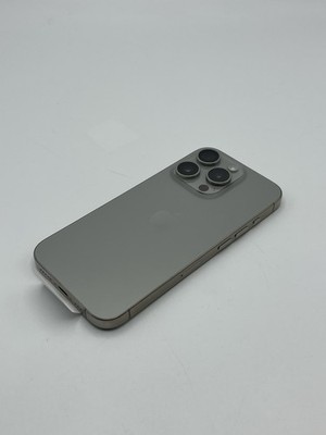 Apple iPhone 15 Pro - 256GB - Titan Natur - (Zyklen: 1)  - Differenzbesteuert*