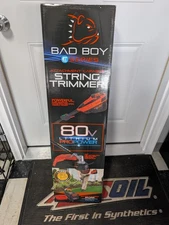 Bad Boy Power Tool 80v String Trimmer with battery & Charger Model # St80b120a16