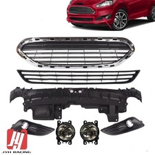 Fits Ford Fiesta 2014-2019 Front Grillefog Light Wcoverbumper Spacer Panel