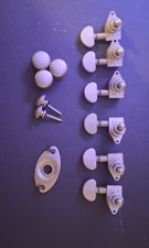 Grover Tuners 3x3, Knobs, Strap Buttons, & Jack Plate