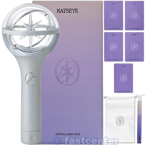[🚀Ship From US🚀]  KATSEYE Official Lightstick with 5 Photocards - product listing photo