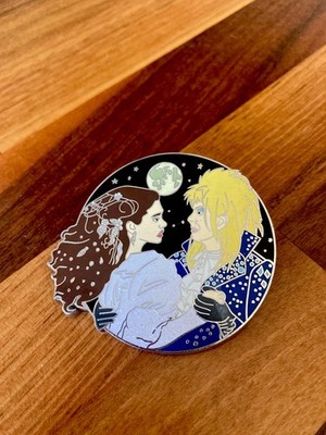 Neu David Bowie Anstecknadel Anstecker, Das Labyrinth Jareth & Sarah Hochzeit Ballsaal 