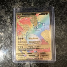 Pokemon TCG Charizard GX 150/147 Sm-Burning Shadows Rainbow Holo English on eBay
