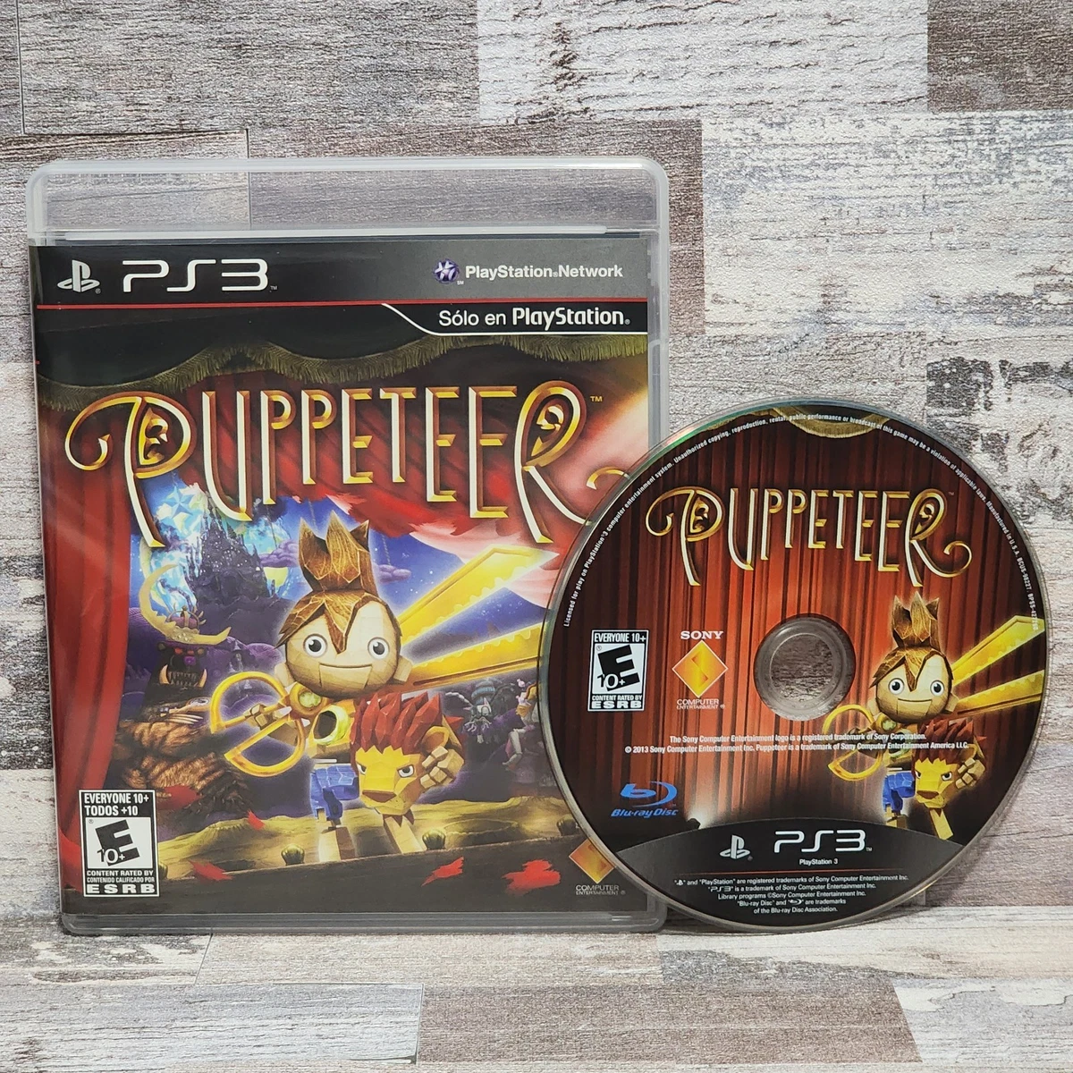 Sony - Playstation 3 (PS3) - Puppeteer (Japanese version) - Jeu vidéo