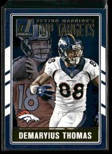 2016 Donruss #4 Peyton Manning / Demaryius Thomas Peyton Manning Top Targets