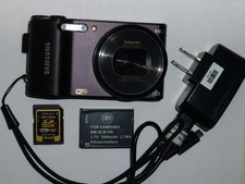 Samsung WB150F Digicam, 14MP, 18X Zoom, battery  charger  card - Tested Works
