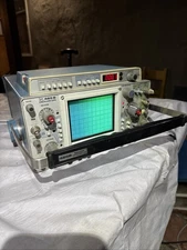 Tektronix 465B Analog Oscilloscope 100Mhz 2-Channels * Power On * Untested