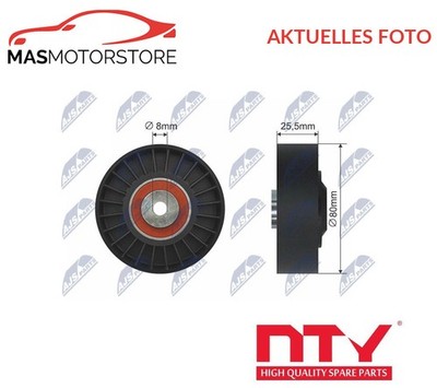 UMLENKROLLE KEILRIPPENRIEMEN LINKS NTY RNK-ME-003 V FÜR DAEWOO KORANDO,MUSSO