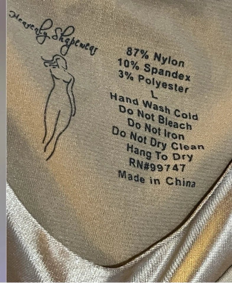 Top de compresión Heavenly Shapewear elástico manga corta talla grande Foto 4 de 4