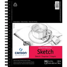 Canson Artist Series Universal Sketch Pad 9x12"