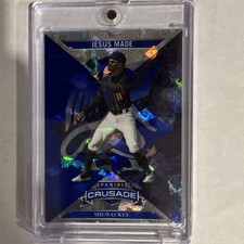 Panini Crusade 2025 Baseball Insert Jesus Made #57 Milwaukee Brewers