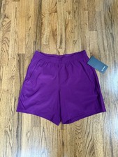 NWT LULULEMON Purple Pace Breaker Shorts 7” LL - Sz Men's M