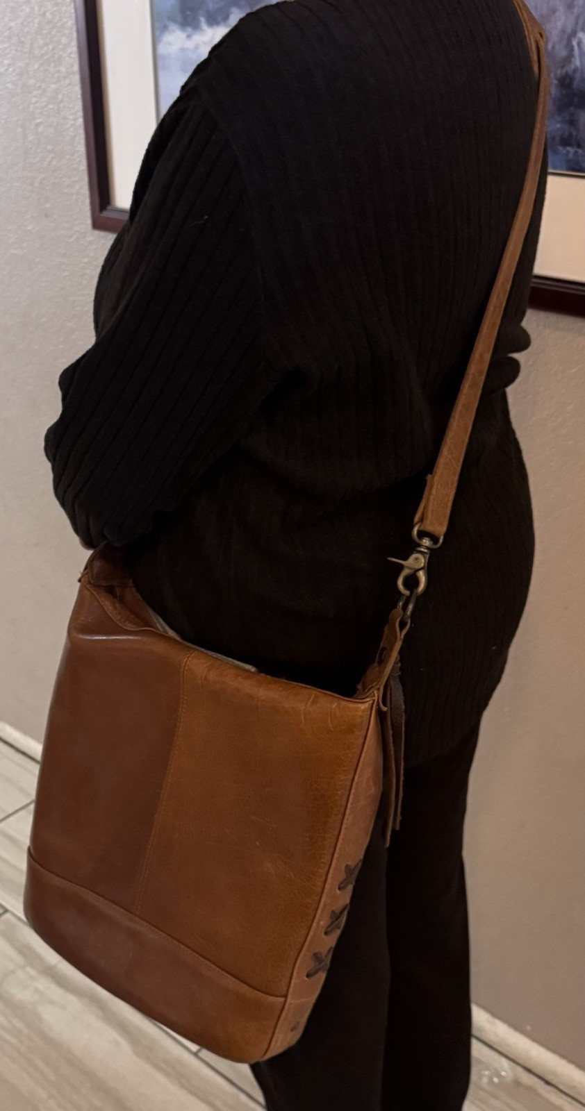 STS Ranchwear Patchwork Western Shoulder Bag Anim… - image 7