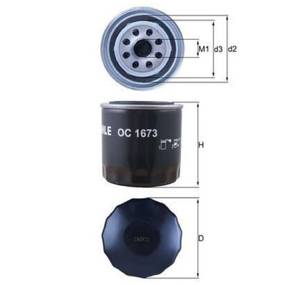 Knecht Ölfilter MD017440 MD031805 MD061445 MD069982 MD084693 MD097003 21228320