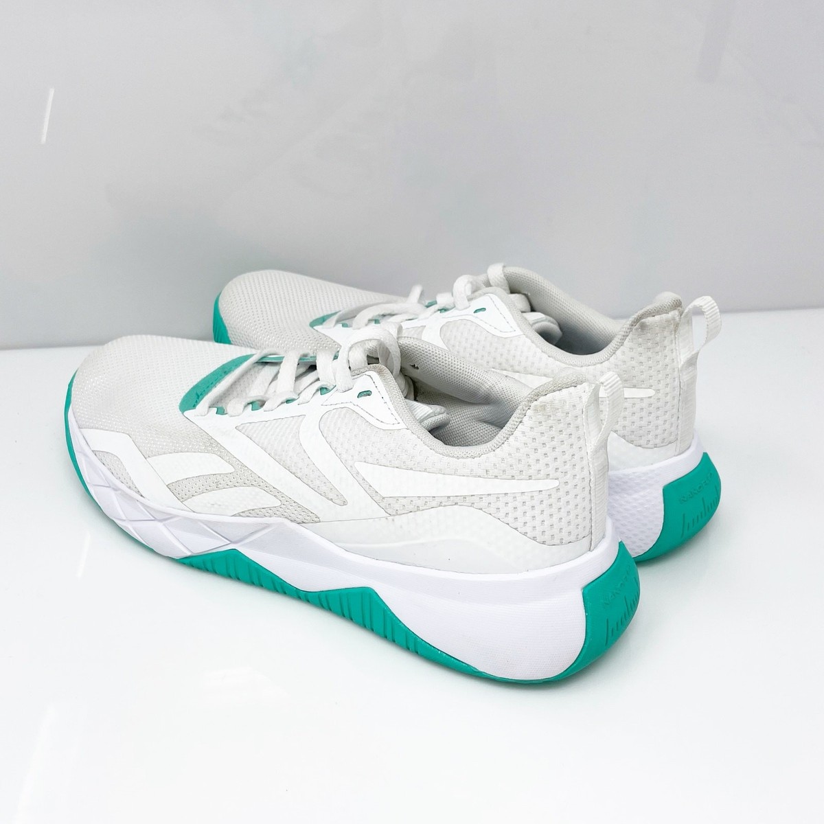 Reebok Womens NFX Trainer 100205409 White Running Shoes Sneakers