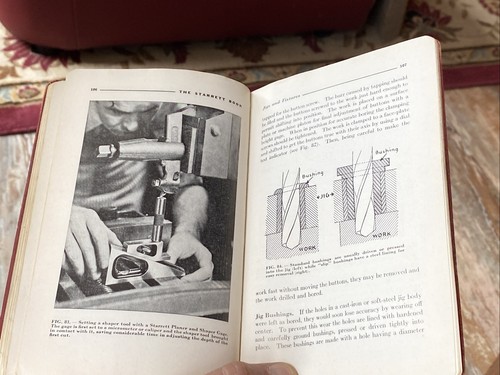 Das Starrett Buch für studentische Maschinisten Buch 1941. U.S.A. Metall Drehbank Former - Bild 14 von 24