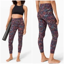 Lululemon align high rise leggings floral Foliage Overlay Multi 6