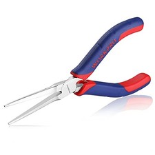 6" Needle Nose Pliers Smooth Jaw , Mini Long Nose Pliers with Comfort Grip
