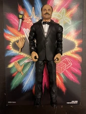 WWE Mattel Elite Wrestlemania 41 Howard Finkel Fink Build A Figure Complete BAF