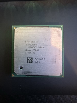 Intel 01 Pentium 4 2.8GHz 512/800 CPU Processor 478p SL6WJ