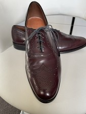 Allen Edmonds Townsley Burgunderrot Budapester Schuhe 11,5C