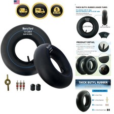 2-Pack13x5.00-6" Inner Tubes with TR-13 Straight Valve Stem - Replacement Law...