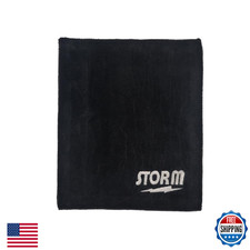 Storm Power Shammy Black with Magnet for Bowling Ball Oil Removal