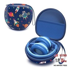 Kids Headphones Case Compatible with iClever HS19 / BTH12 / BTH22 / Space Blue