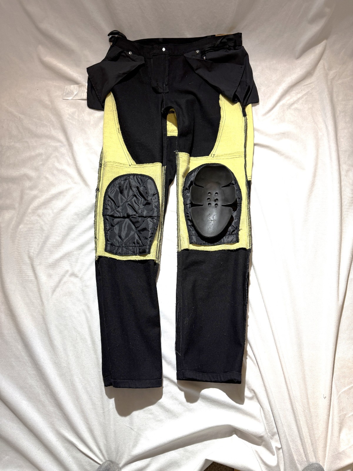 IRONWORKERS Women's Aramid Motor Cycle Jeans 12 Black Reinforced Armored