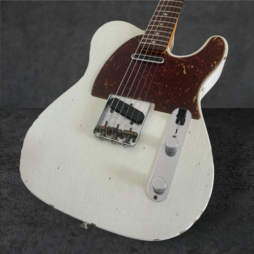 2022 Fender Custom Shop Ltd. Edition ’64 Telecaster Relic – Aged Olympic White