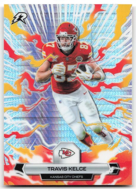Travis Kelce 2025 Topps Resurgence Prism Refractor Chiefs