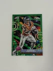 2025 Topps Cosmic Chrome Football Green Space Dust Refractor RJ Harvey #132