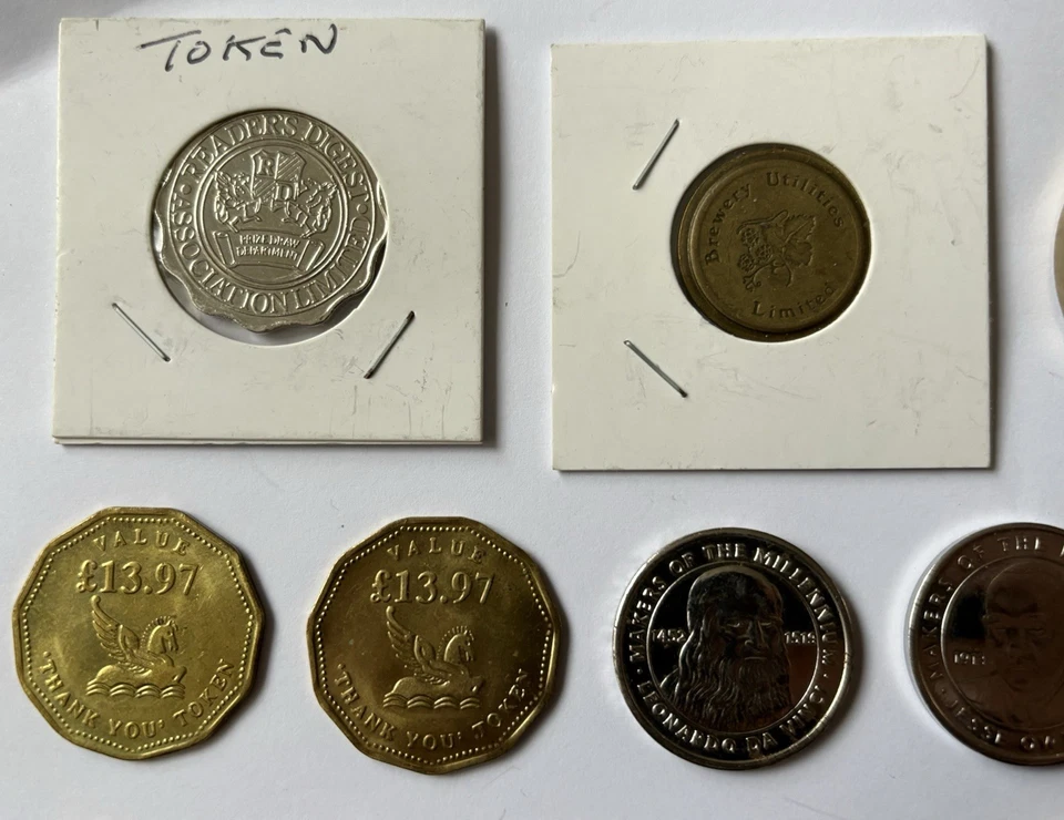 Collection Of 31 Various Old Tokens Etc. - Image 2 of 4