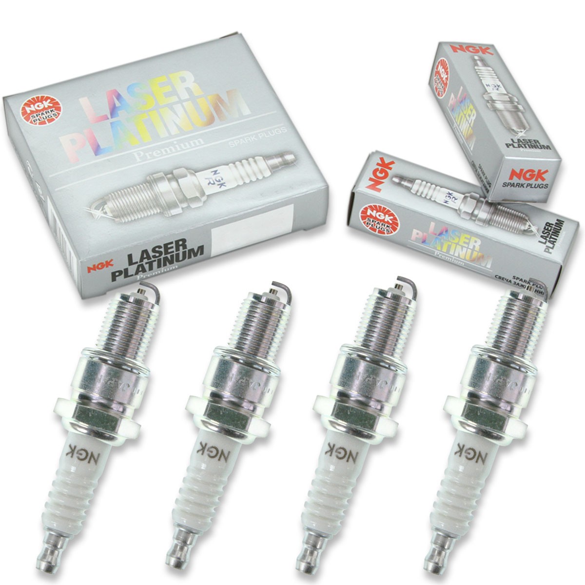 4 pcs NGK Laser Platinum Spark Plugs for 2006-2013 Volkswagen Jetta 2.0L  fy
