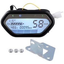 48V 60V 72V Electric Motorcycle Digital LCD Odometer Speedometer Rotary Z4174