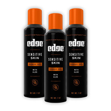 Shaving Gel for Men, Sensitive Skin with Aloe, 7Oz 3 Pack - Shaving Gel for Me