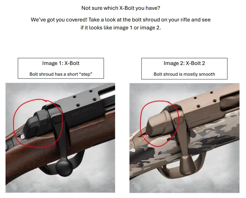 Rifle Timney Browning X-BOLT ajustable 1,5-4 lb gatillo curvo de una sola etapa #603 Foto 4 de 4