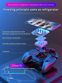High-Performance Cooling Game Controller for PUBG & Fortnite Mobile &ndash; USB-C