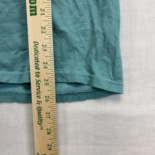 Salt Life Graphic Print T-Shirt Mens Medium Blue Teal Preshrunk Cotton Surfing image 7