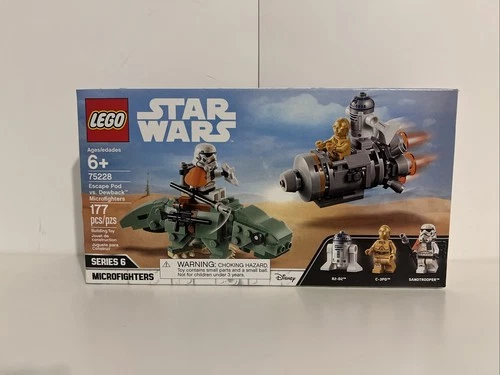 LEGO Star Wars - ESCAPE POD vs. DEWBACK Microfighters Set 75228 New, Sealed!