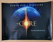 THE CORE 2002 Hilary Swank Aaron Eckhart Original UK Mini Quad Poster