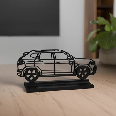 Dacia Duster Hybrid Modelo 3D Decoración - Regalo para amantes del coche