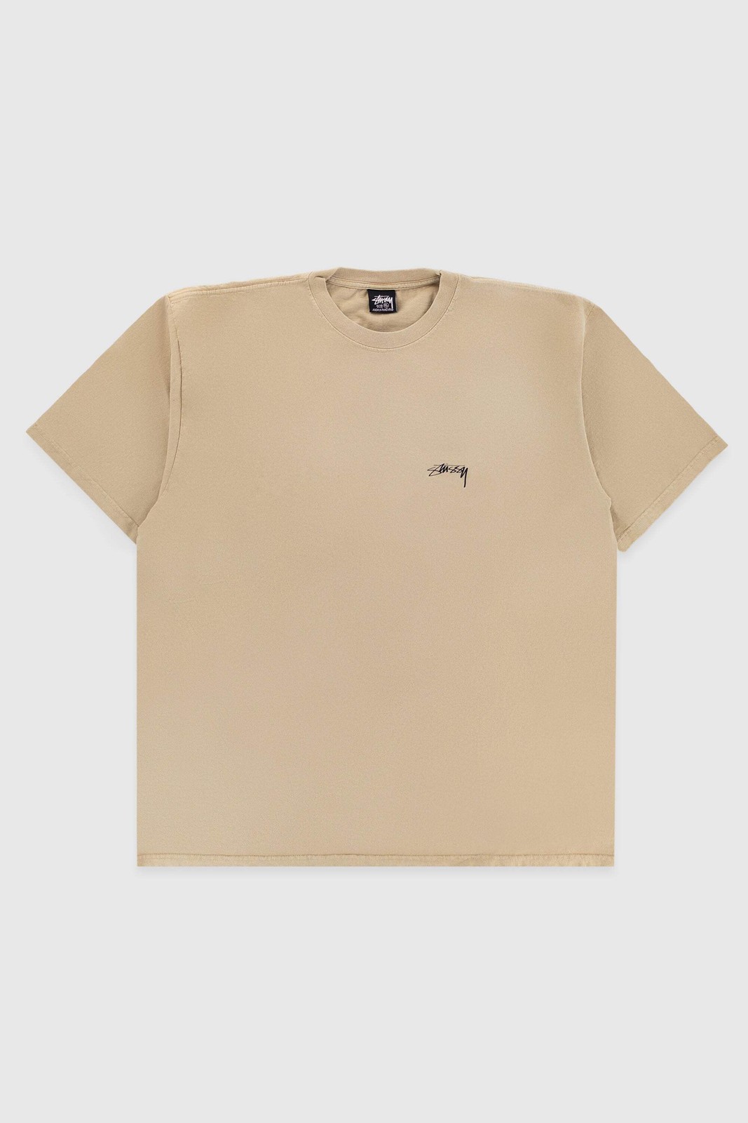 Stussy Smooth Stock Pigment Dyed Tee - Khaki
