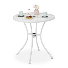 Garden table Lightweight Garden Side Table Round Patio Table Patio Side Table